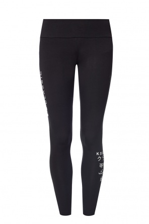 Legginsy z nadrukiem z logo, zdjęcie 1 Legginsy z nadrukiem z logo od Reebok
